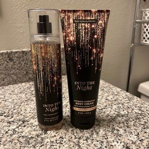 Bath and Body Works Set- Into the Night